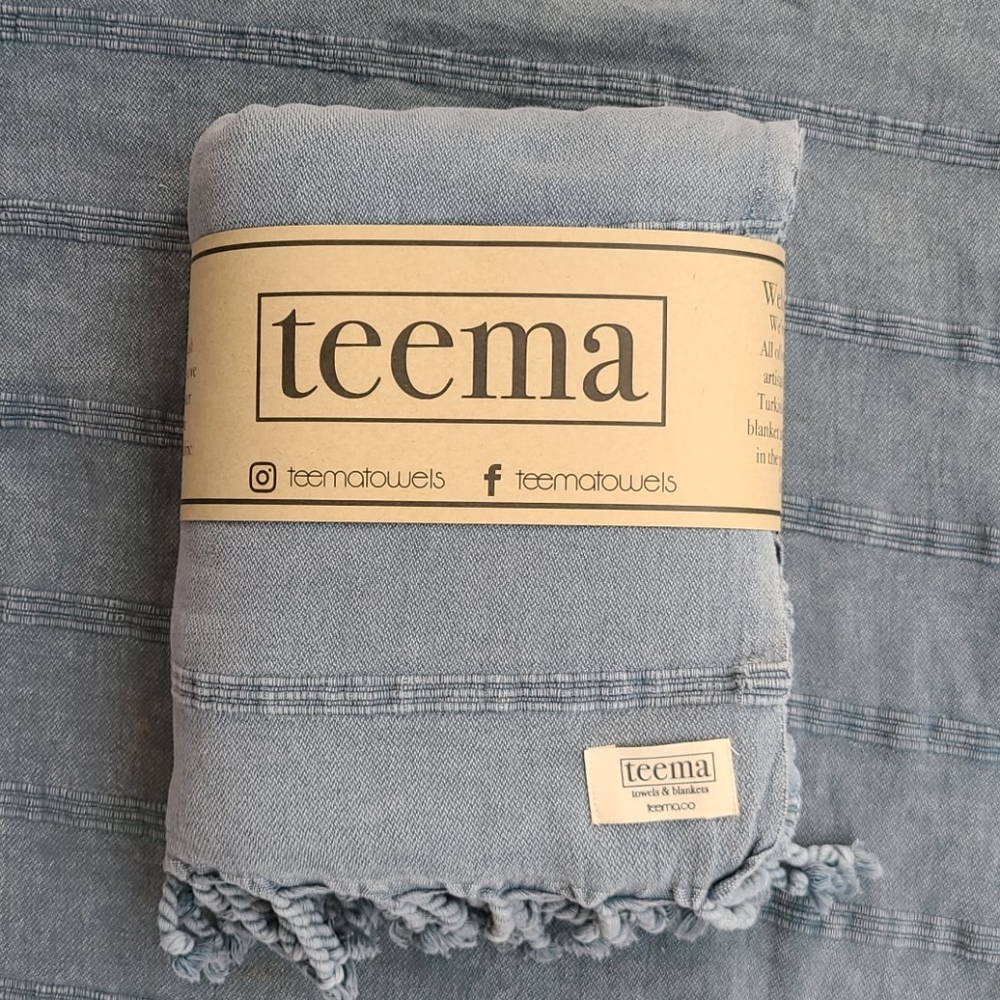 NEW IN PACKAGE Teema "The Stone" Blanket